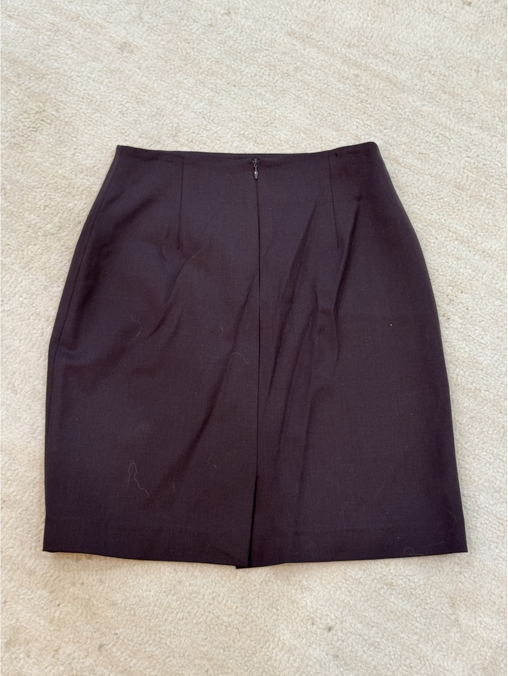 Piazza Sempione Brown Pencil Skirt